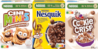 Toutes les céréales Nestlé en emballage individuel