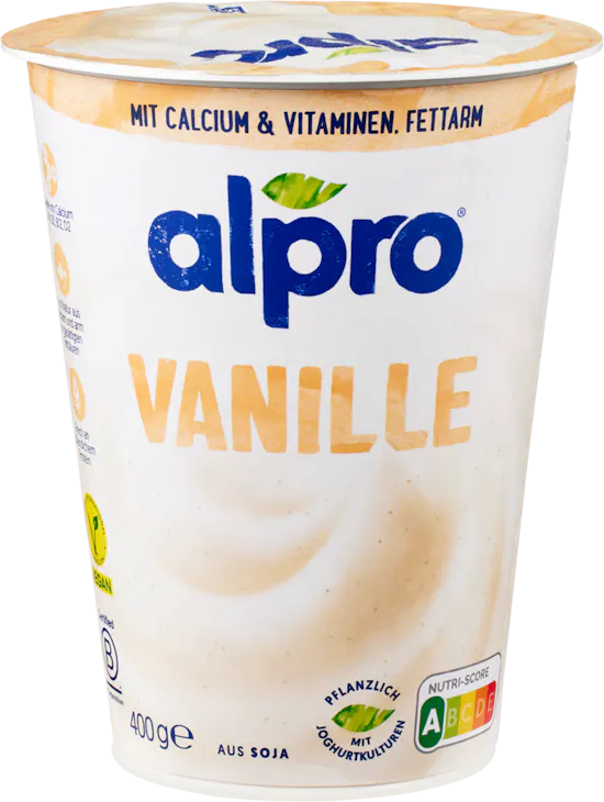 Alpro Soja Joghurtalternativen Vanille 