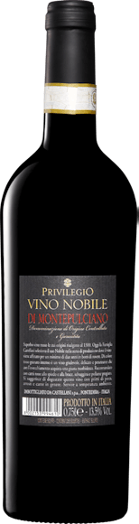 Privilegio Vino Nobile di Montepulciano DOCG Zurück
