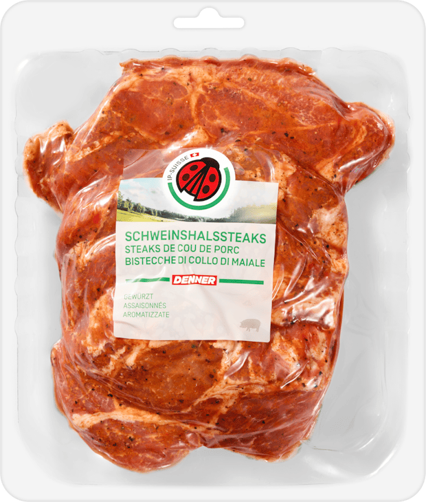 Bistecche di collo di maiale IP-SUISSE