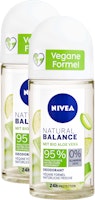 Deodorante Roll-on Natural Balance Bio Aloe Vera Nivea