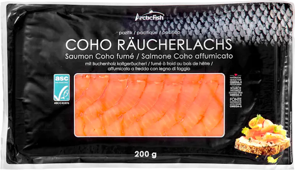 Saumon Coho fumé Arctic Fish