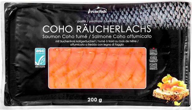 Arctic Fish Coho Räucherlachs