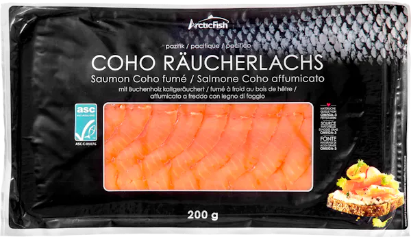 Saumon Coho fumé Arctic Fish