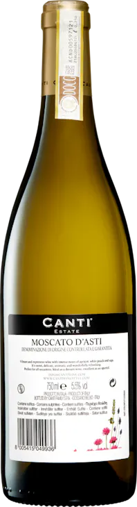 Canti Moscato d'Asti DOCG