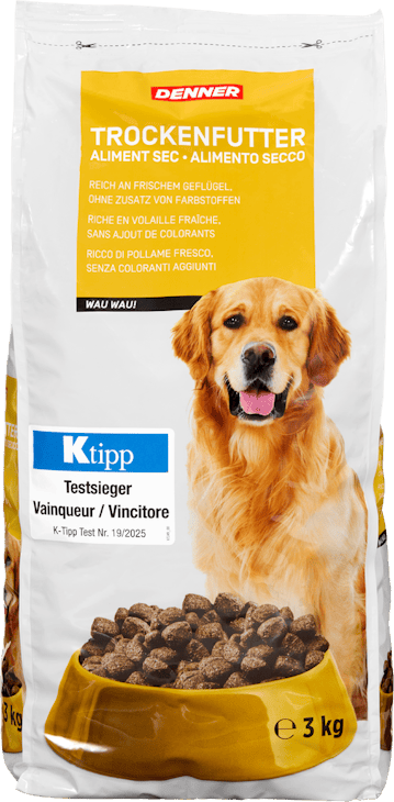 Aliment sec Volaille WAU WAU! Denner