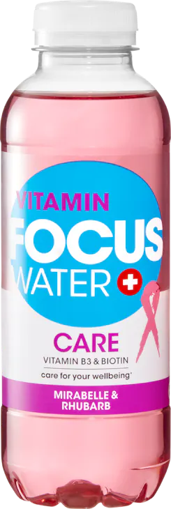 Focuswater Care Mirabelle & Rhubarbe 