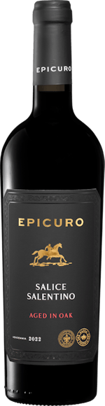 Epicuro Salice Salentino DOP Aged in Oak Davanti