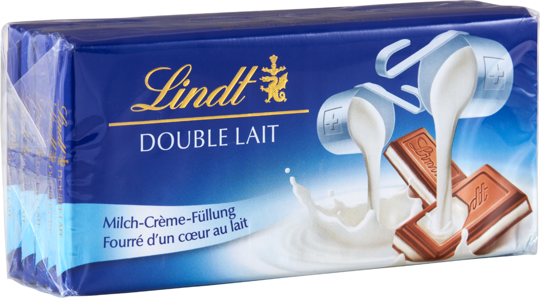 Lindt Tafelschokolade Double Lait