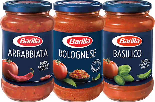30% ab 3 Stück auf alle Barilla Tomatensaucen im Einzelpack*