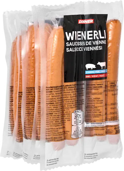 Salsicce viennesi Denner
