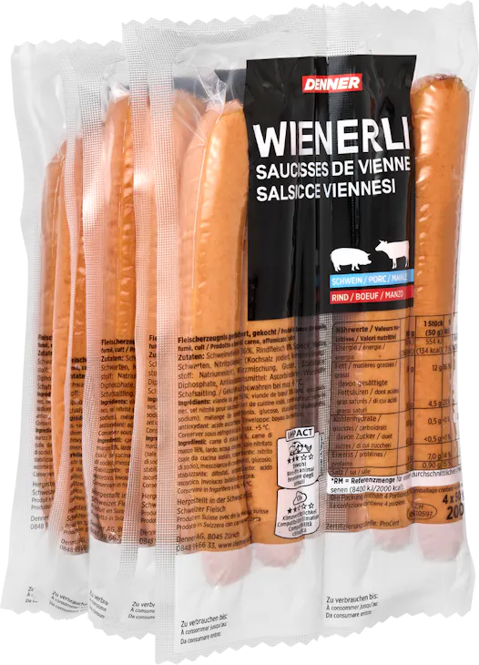 Salsicce viennesi Denner