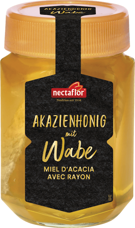 Nectaflor Akazienhonig mit Wabe 
