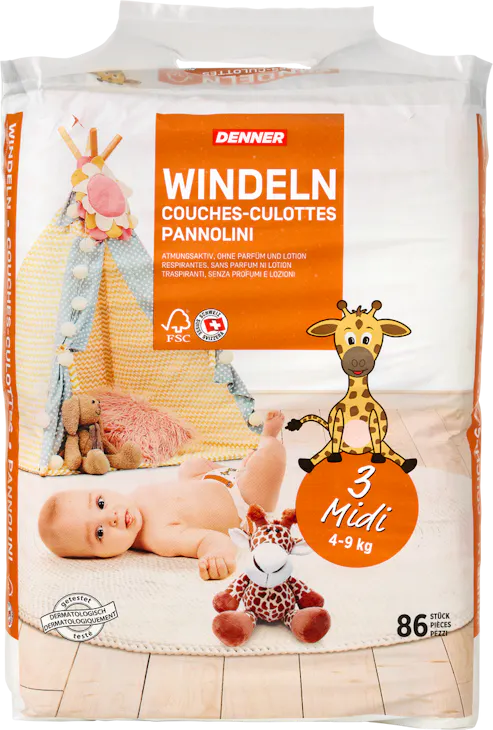 Denner Windeln Midi 