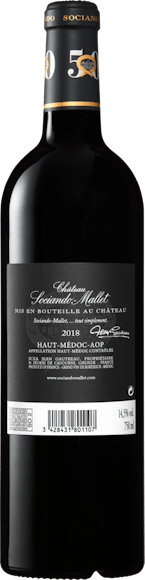Château Sociando-Mallet Haut-Médoc AOC
 (Retro)