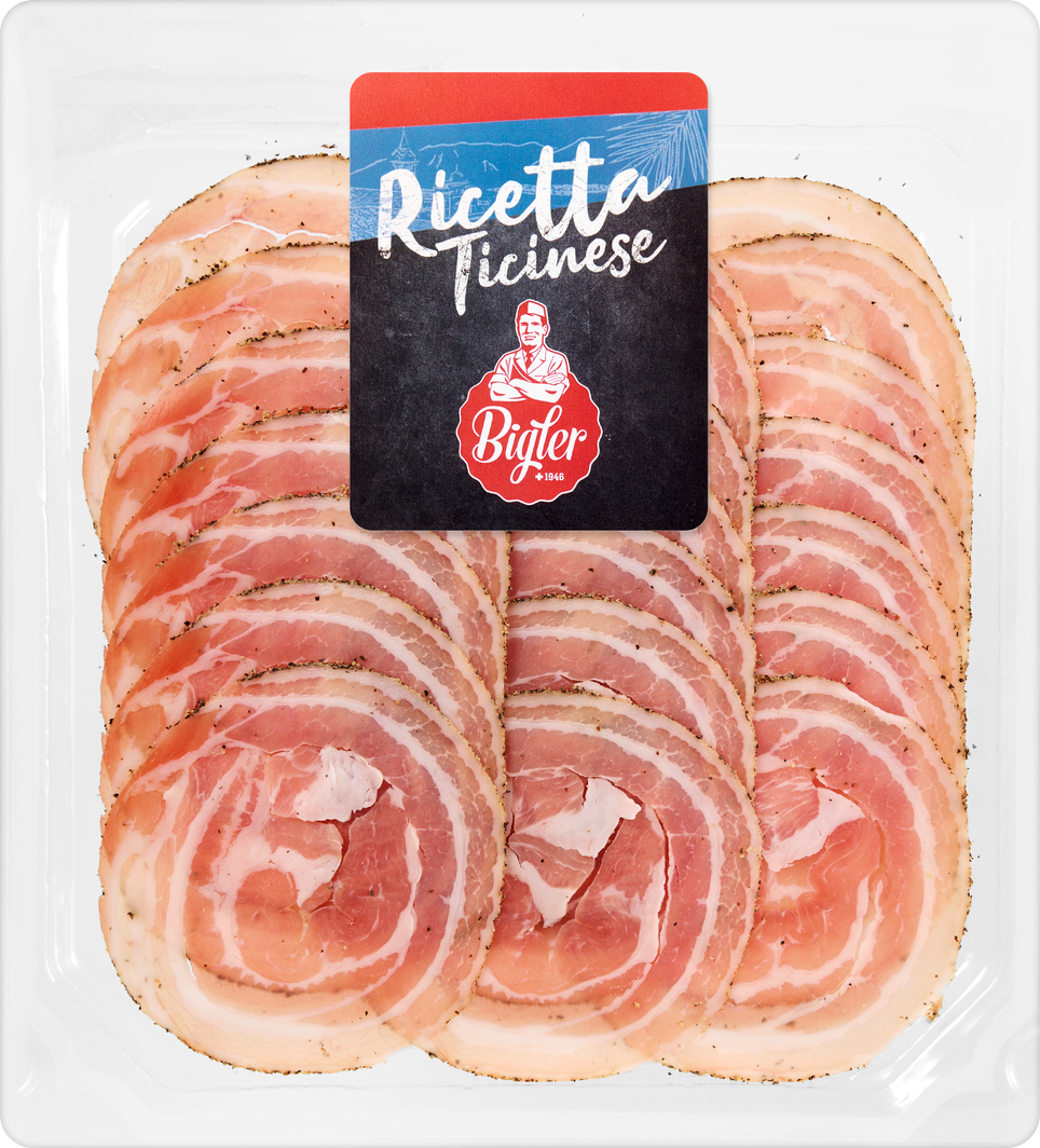 Bigler Pancetta mit Pfeffer