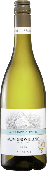 La Grande Olivette La Baume Sauvignon Blanc Pays d’Oc IGP De face