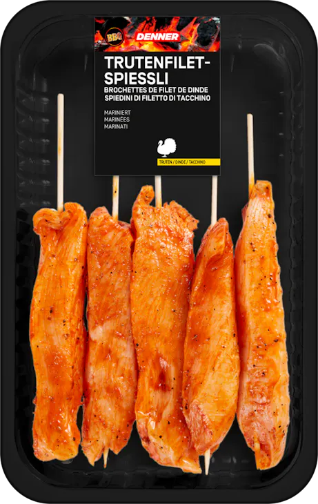 Spiedini di filetto di tacchino BBQ Denner