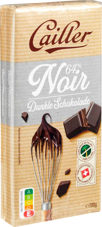 Chocolat de cuisine Noir Cailler