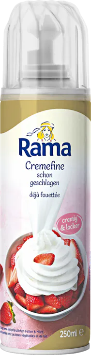 Cremefine déjà fouettée Rama