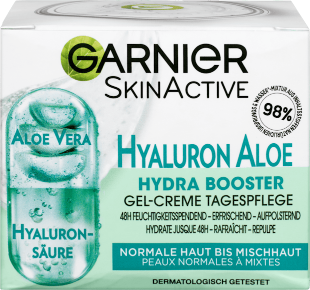 Soin de jour Crème gel Hyaluron Aloe Skin Active Garnier