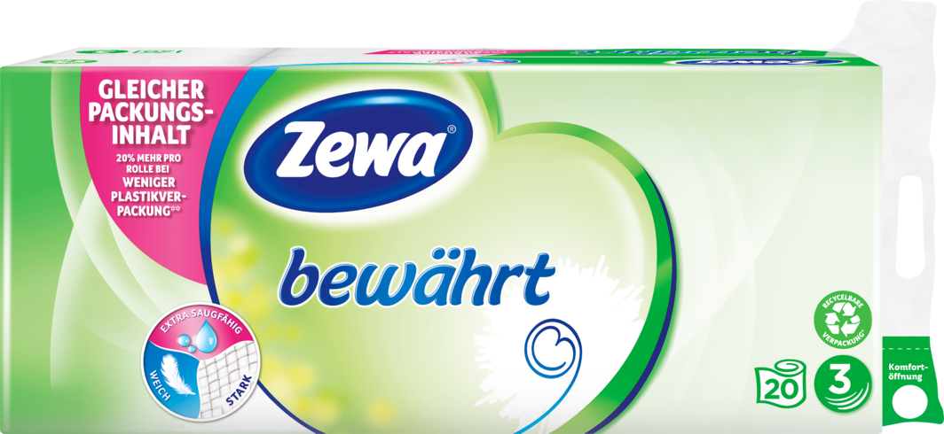 Zewa bewährt Toilettenpapier