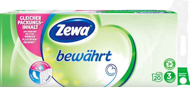 Zewa bewährt Toilettenpapier