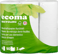 Papier de ménage Recycling ecoma