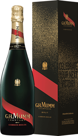 G.H. Mumm Cordon Rouge brut Champagne AOC Vorderseite