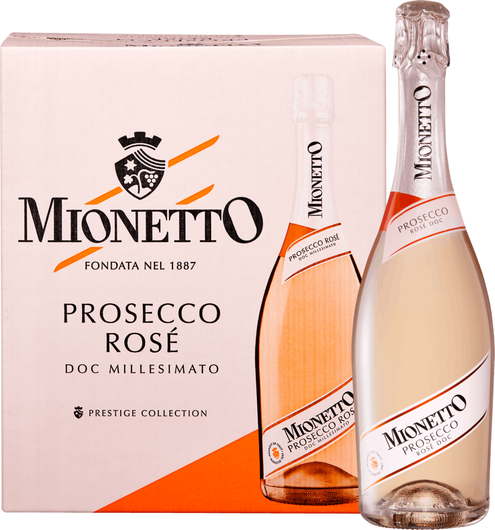 Mionetto Prosecco Rosé DOC Millesimato extra dry  (Autre)