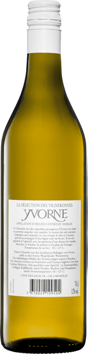 La Sélection des Vigneronnes Yvorne AOC Chablais