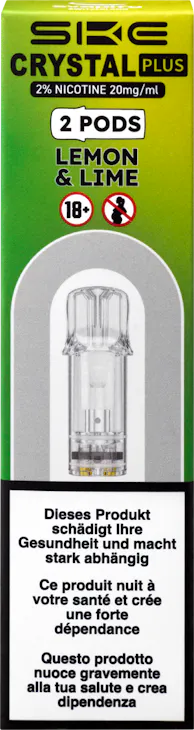 Crystal Plus Pod Lemon Lime 
