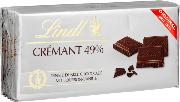 Tavoletta di cioccolata Fondente Crémant 49% Lindt