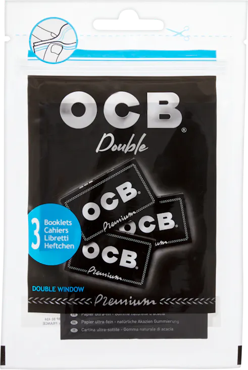Papier à cigarettes Double Premium OCB