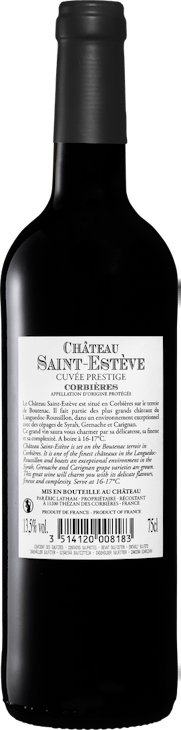 Château Saint-Estève Corbières AOP