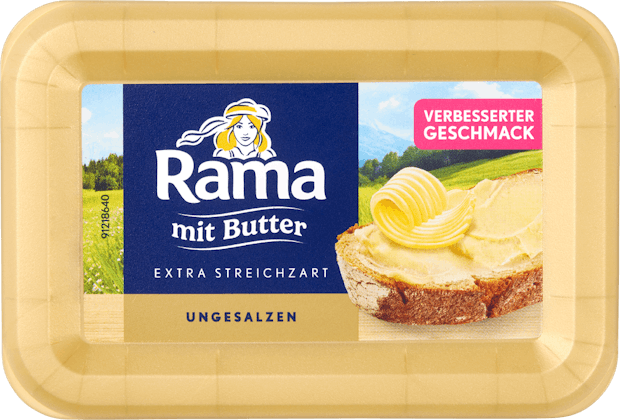 Rama mit Butternote Halbfettmargarine 
