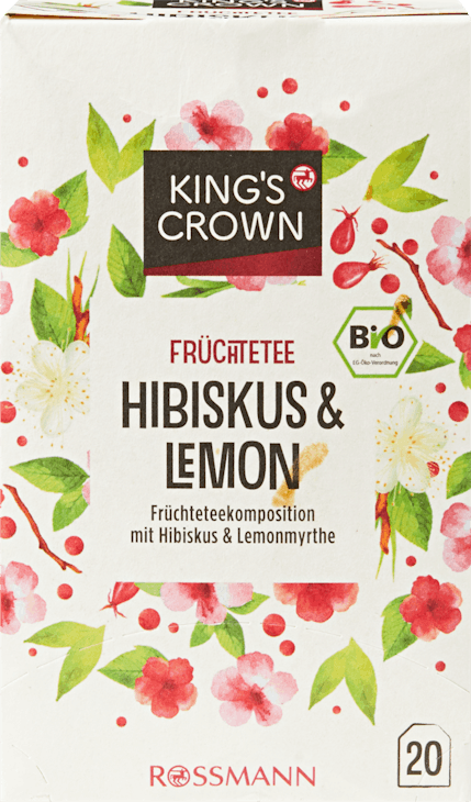 KingSC Tisane aux fruits bio hibiscus-citron 