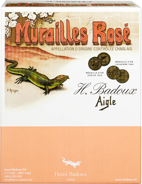 Badoux Murailles Rosé AOC
