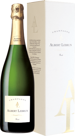 Albert Lebrun Grand Cru brut Champagne AOC  Vorderseite