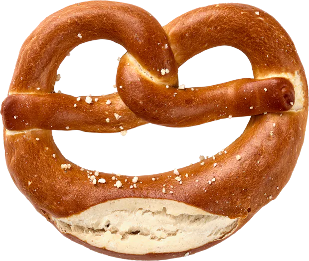 Laugenbrezel mit Salz