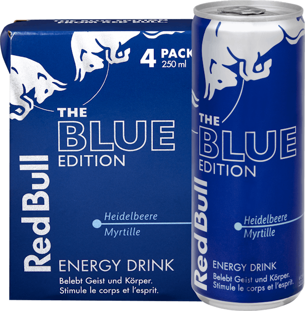 Red Bull Energy Drink Blue Edition