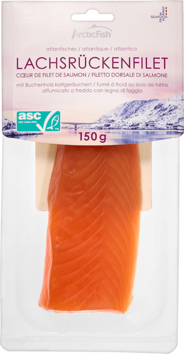 Cœur de filet de saumon de l'Atlantique Arctic Fish