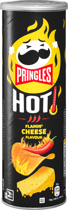 Pringles Hot Flamin’ Cheese