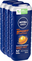 Gel-Douche 3 en 1 Sport Nivea Men