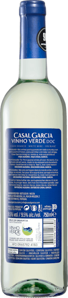 Casal Garcia Branco Vinho Verde DOC (Rückseite)