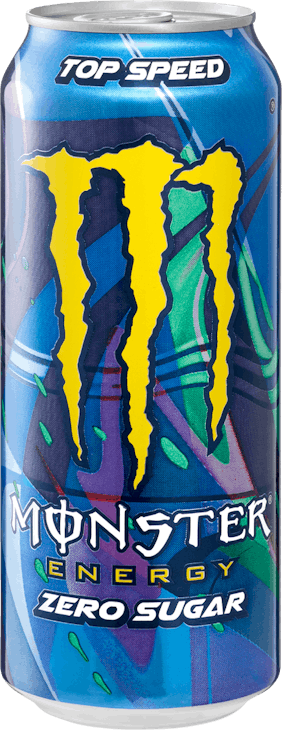 Monster Energy Drink Top Speed Zero Sugar 