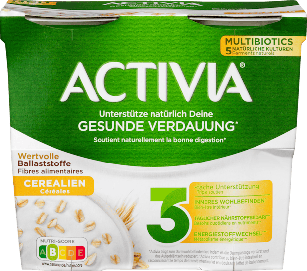 Danone Activia Joghurt Cerealien