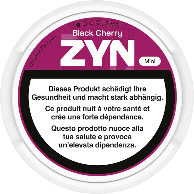 Snus Mini Black Cherry Zyn