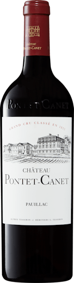 Château Pontet-Canet 5e Grand Cru Classé Pauillac AOC De face