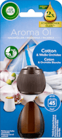 Flacon diffuseur de parfums aux huiles essentielles Coton & Orichdée Blanche Air Wick